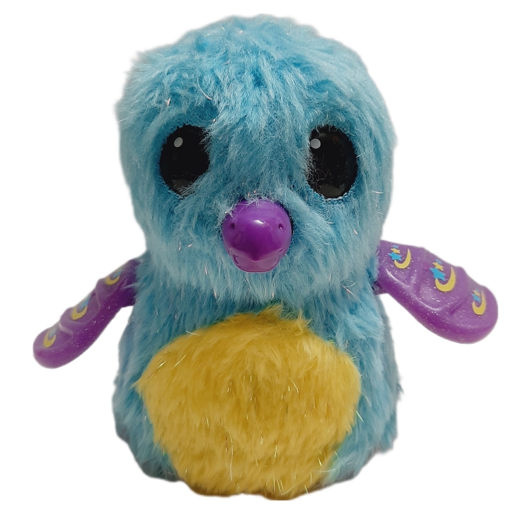 🍒 Hatchimals Draggle Glittering Garden Bird Blue Interactive Creature Kids Toy